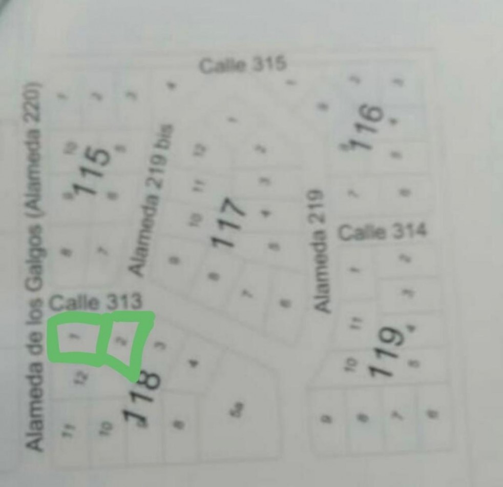 LOTE EN VENTA - Alameda de los Galgos 220 y Calle 313