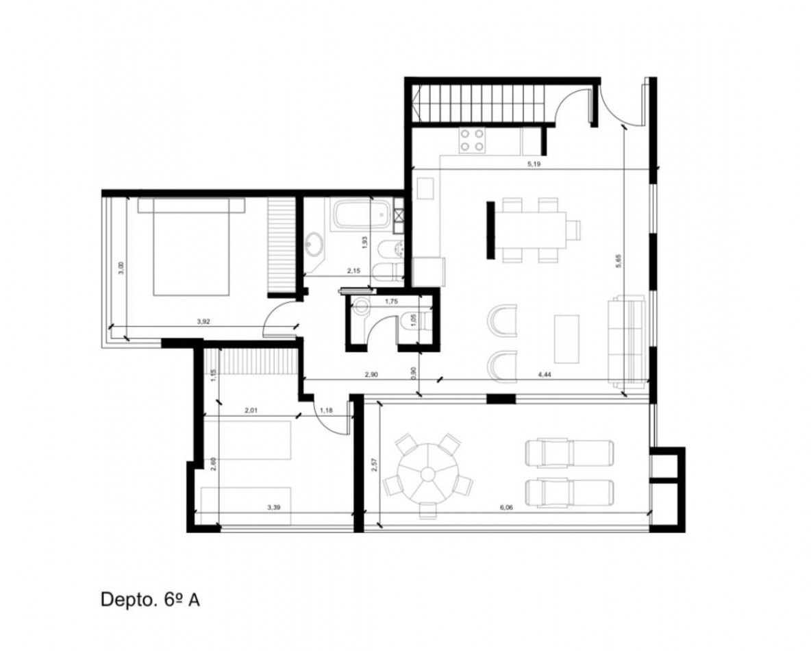 Departamento 3 Ambientes - Positive Tower III