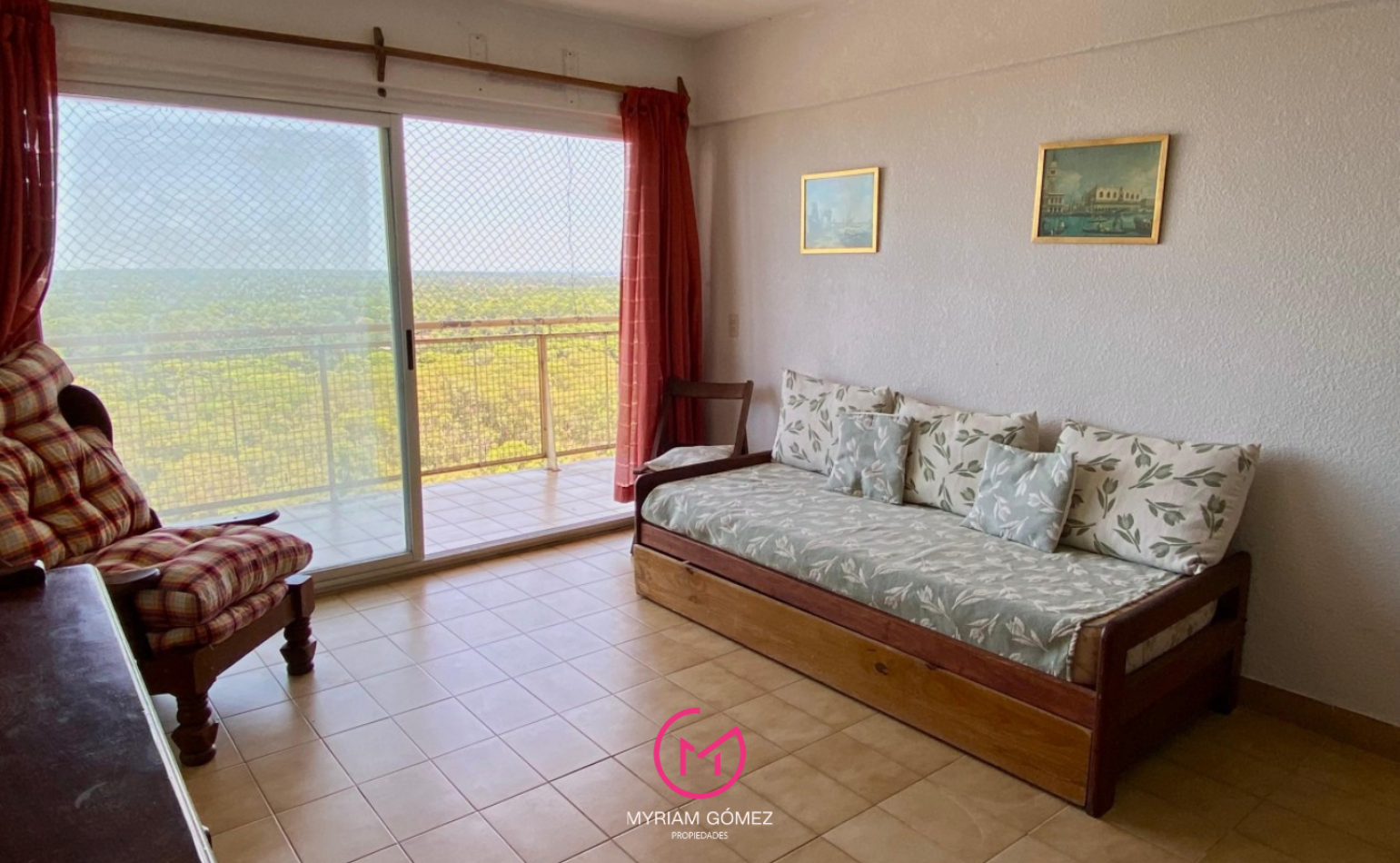 Departamento 2 Ambientes en pleno centro de Pinamar - Edificio Del Sol