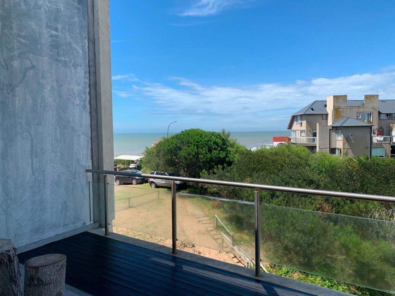 DEPARTAMENTO 3 AMBIENTES CON VISTA AL MAR  Y PISCINA - MAR DE OSTENDE