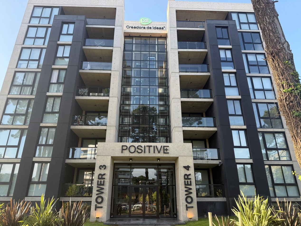 3 AMBIENTES  EN ALQUILER ANUAL - CENTRO DE PINAMAR - POSITIVE TOWER III & IV 