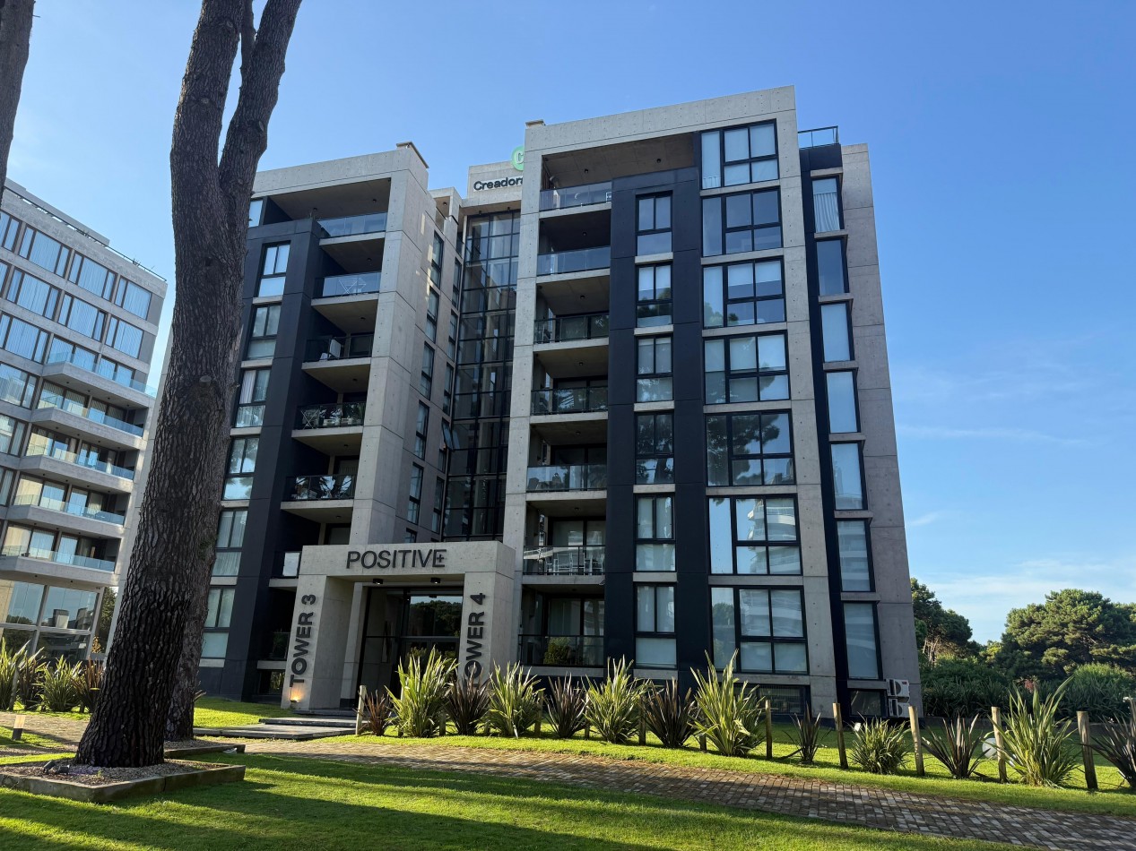 3 AMBIENTES  EN ALQUILER ANUAL - CENTRO DE PINAMAR - POSITIVE TOWER III & IV 
