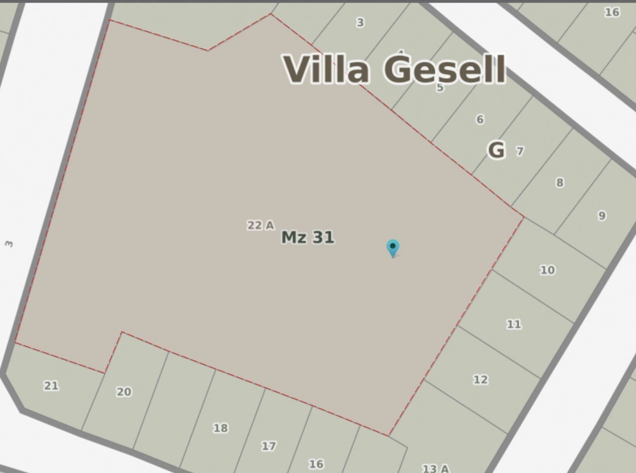 LOTE - OPORTUNIDAD EN VILLA GESELL