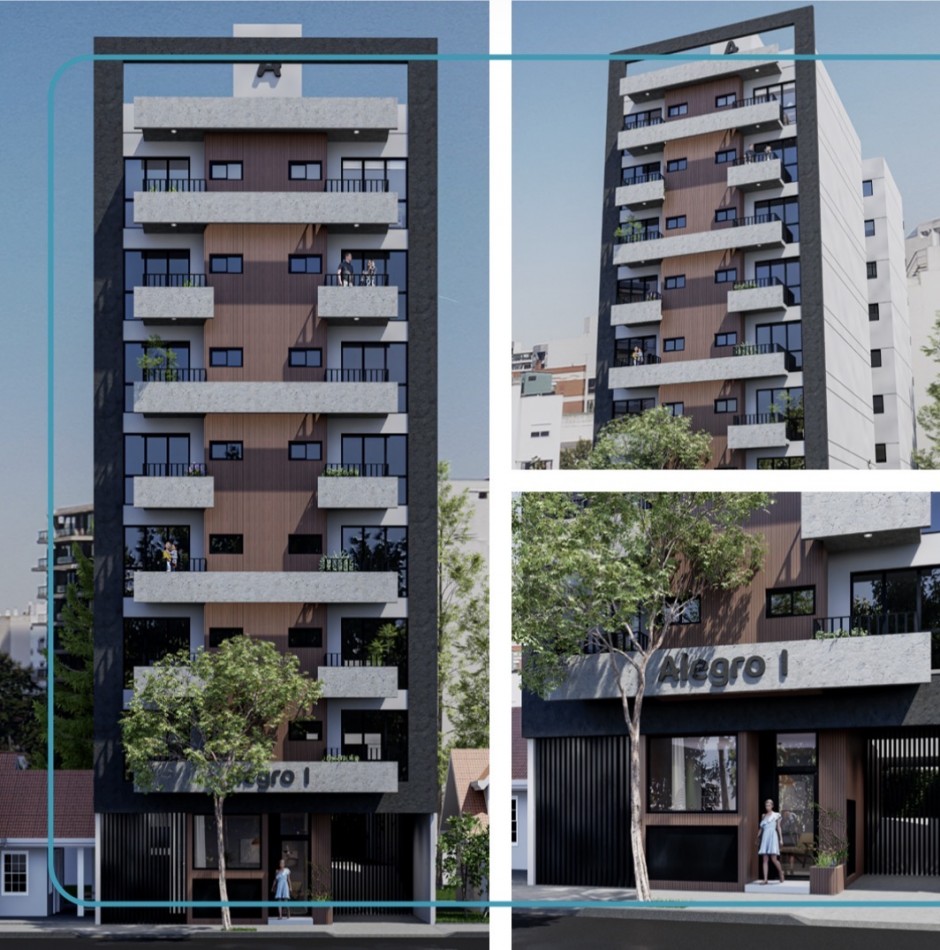 EDIFICIO ALEGRO 1 - 2 AMB- MAR DEL PLATA 