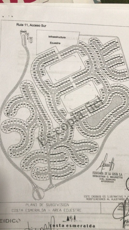 2 EXCELENTES LOTES UNIFICADOS - COSTA ESMERALDA 